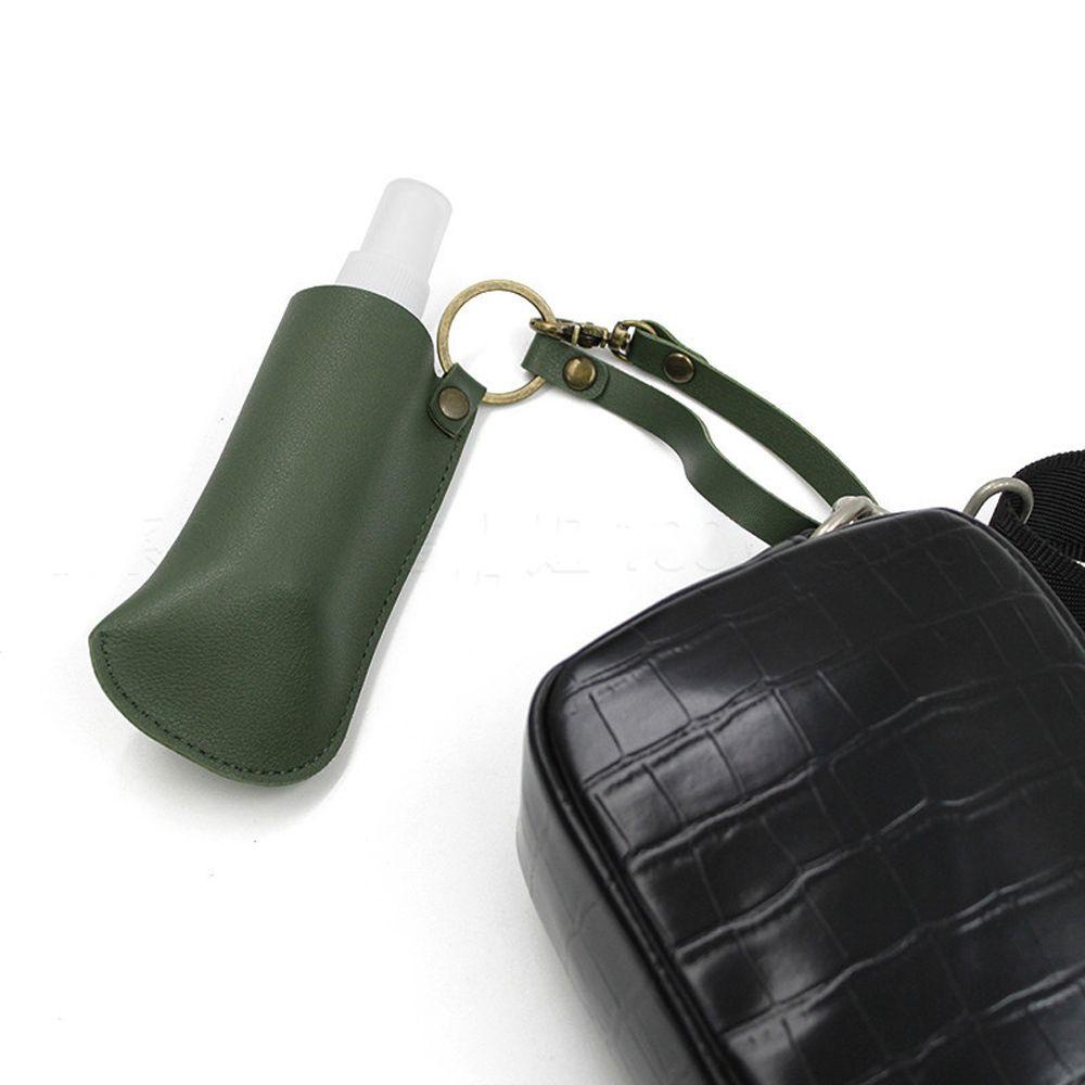 Vỏ Bọc Chai Nước Rửa Tay Dạng Lăn Bằng Da PU Tiện Dụng Cho Nữ