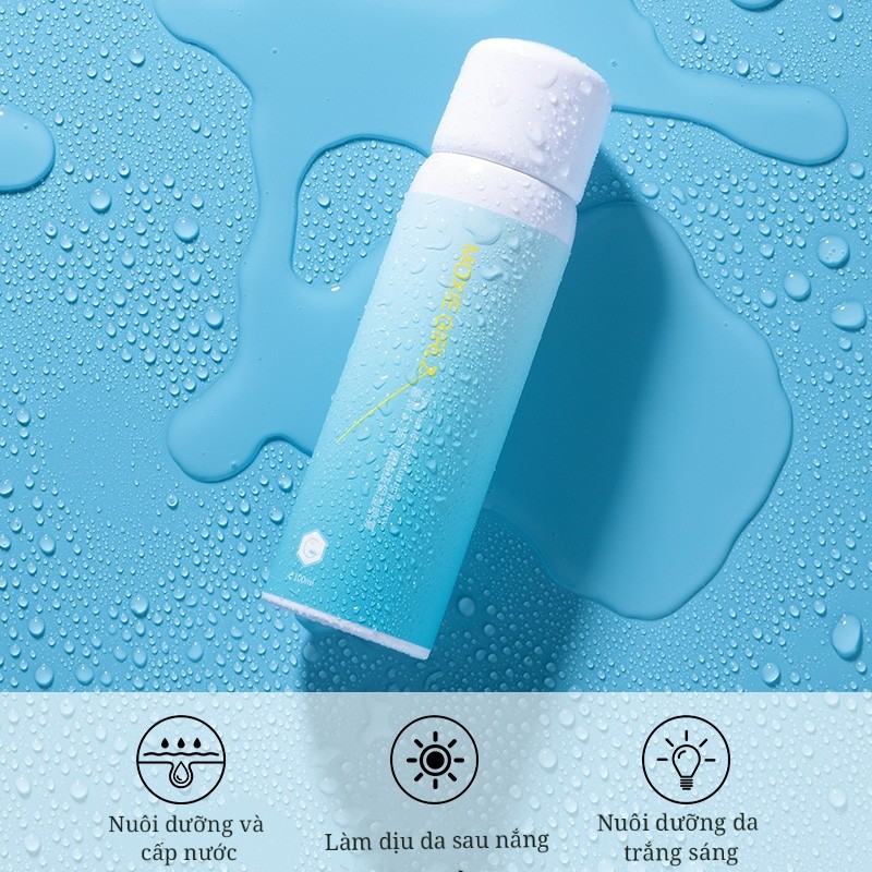 Xịt khoáng Niacinamide MOXIE GIRLZ cấp nước dưỡng ẩm dịu da sáng da Moisturizing Spray 100ml MOGI07 | BigBuy360 - bigbuy360.vn