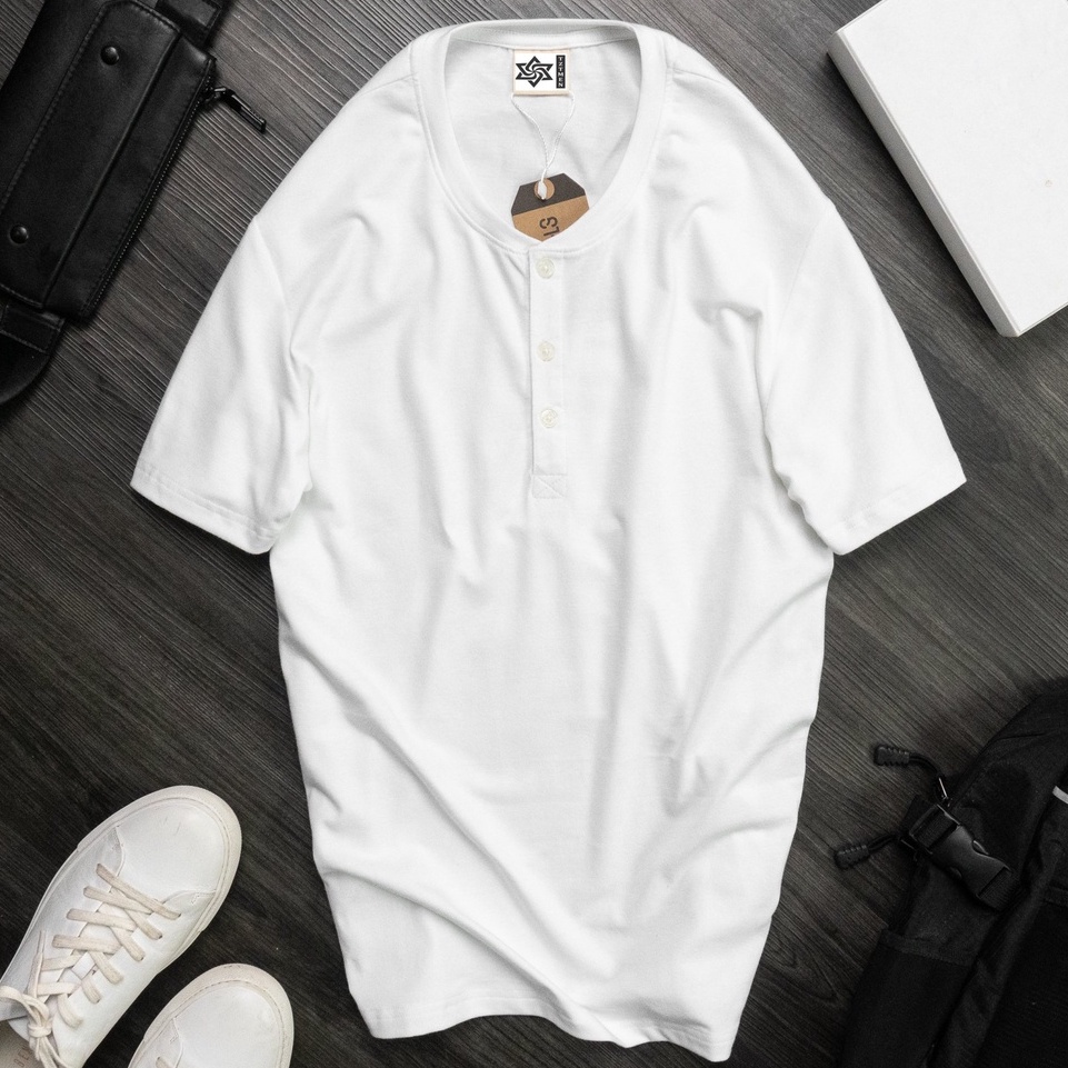 Áo Thun Nam Cotton Cổ Tròn Ôm Body Co Giãn 4 Chiều  Áo Thun Nam Sang Trọng Thấm Hút Mồ Hôi