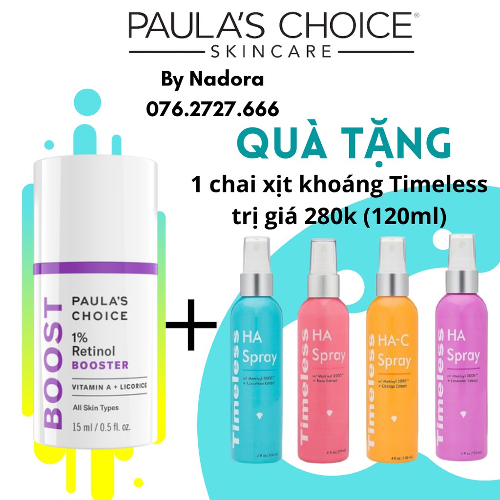 Tinh chất PAULA'S CHOICE Resist 1% Retinol Booster