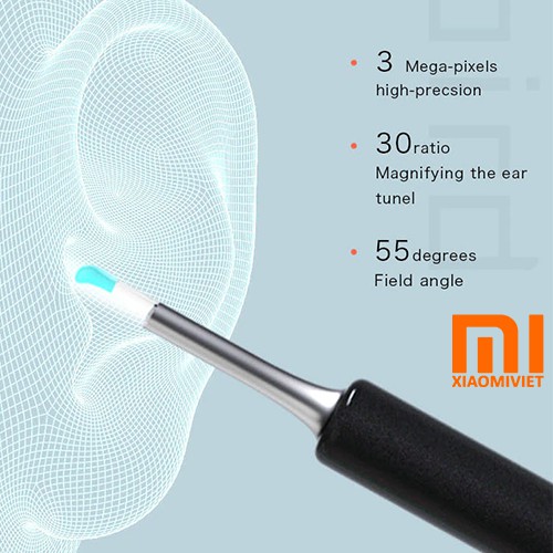 Dụng cụ lấy ráy tai có camera thông minh Bebird T5