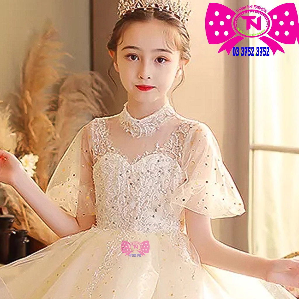 Váy Tiểu Thư Sang Chảnh - Sinh Nhật Party - Váy Bé Gái Công Chúa hàng thiết kế cao cấp  TN29422119