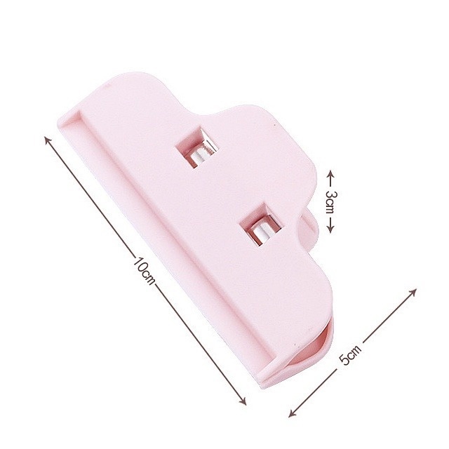 Kẹp miệng túi thực phẩm bằng nhựa mini co giãn chống ẩm tiện dụng