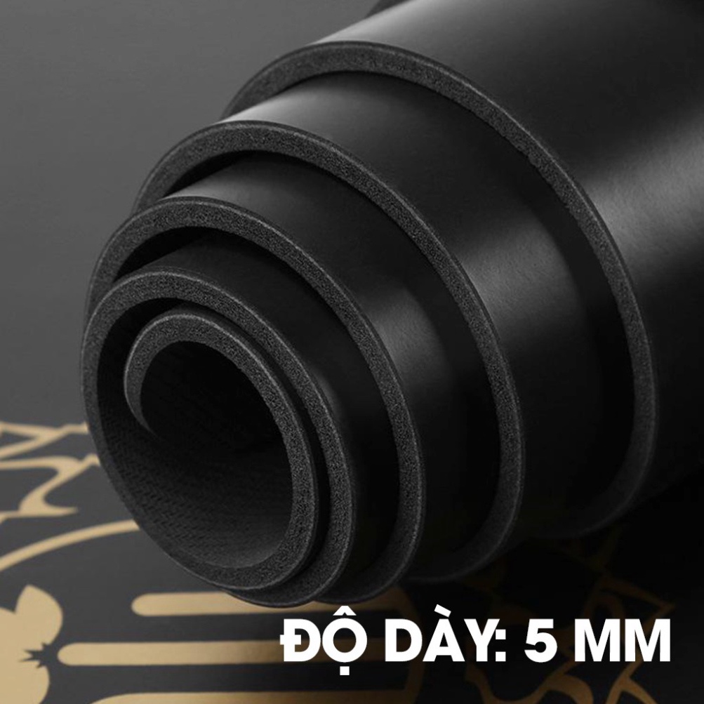 Thảm Tập Yoga NICEGOOD 💥 Thảm PU Cao Su Non Cao Cấp 💥 Chống Trượt 100% Bám Tốt Không Đau Gối Tập Gym GKK