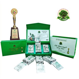 Chè/Trà Shan Tuyết Hồng Thái Loại 2 (1 tôm 2 lá) Sản phẩm OCOP 4*