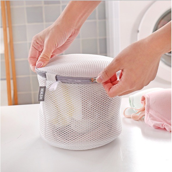 (++Xu) Túi lưới giặt đồ lót cho máy giặt kích thước 18x17cm (TGQT)