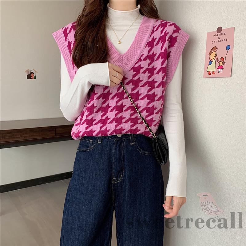 Áo Khoác Không Tay Họa Tiết Hình Học Nhiều Màu Thời Trang Cho Nữ | BigBuy360 - bigbuy360.vn