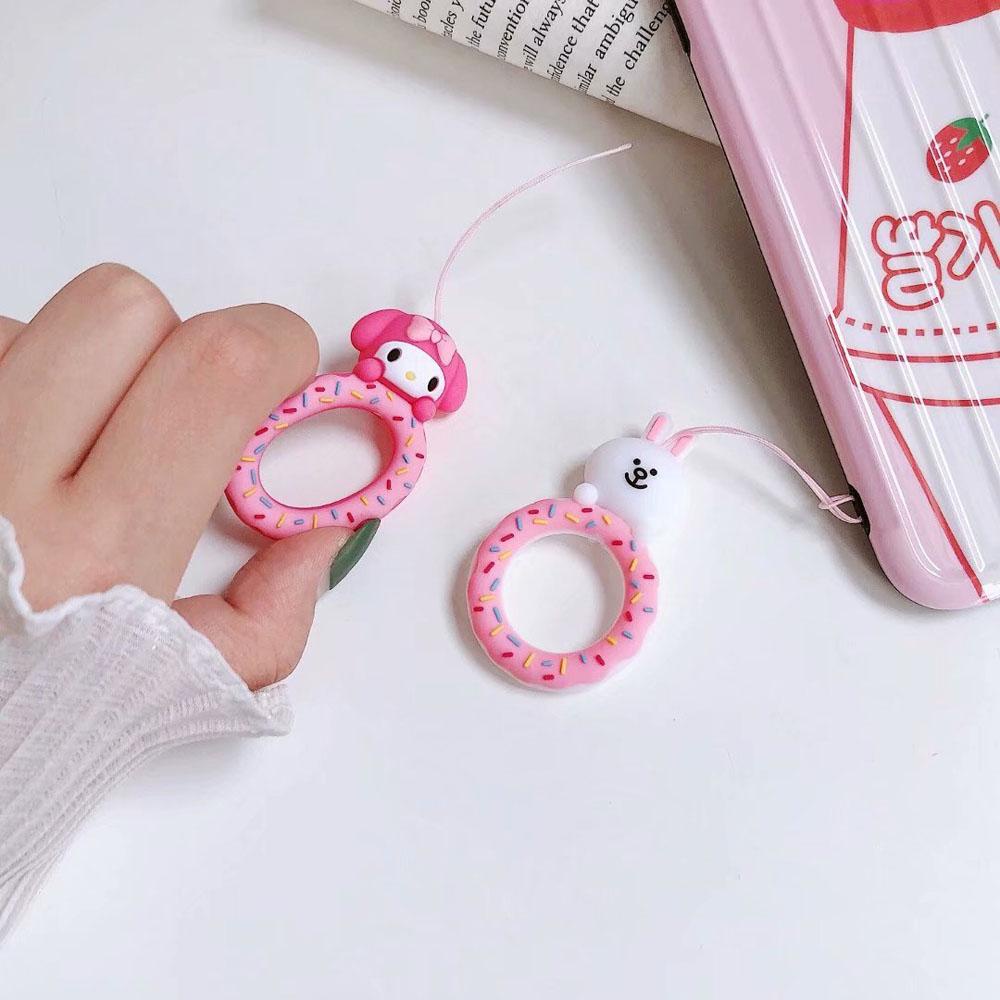 Dây Đeo Điện Thoại / Chìa Khóa Họa Tiết Hoạt Hình Mickey / Minnie Dễ Thương