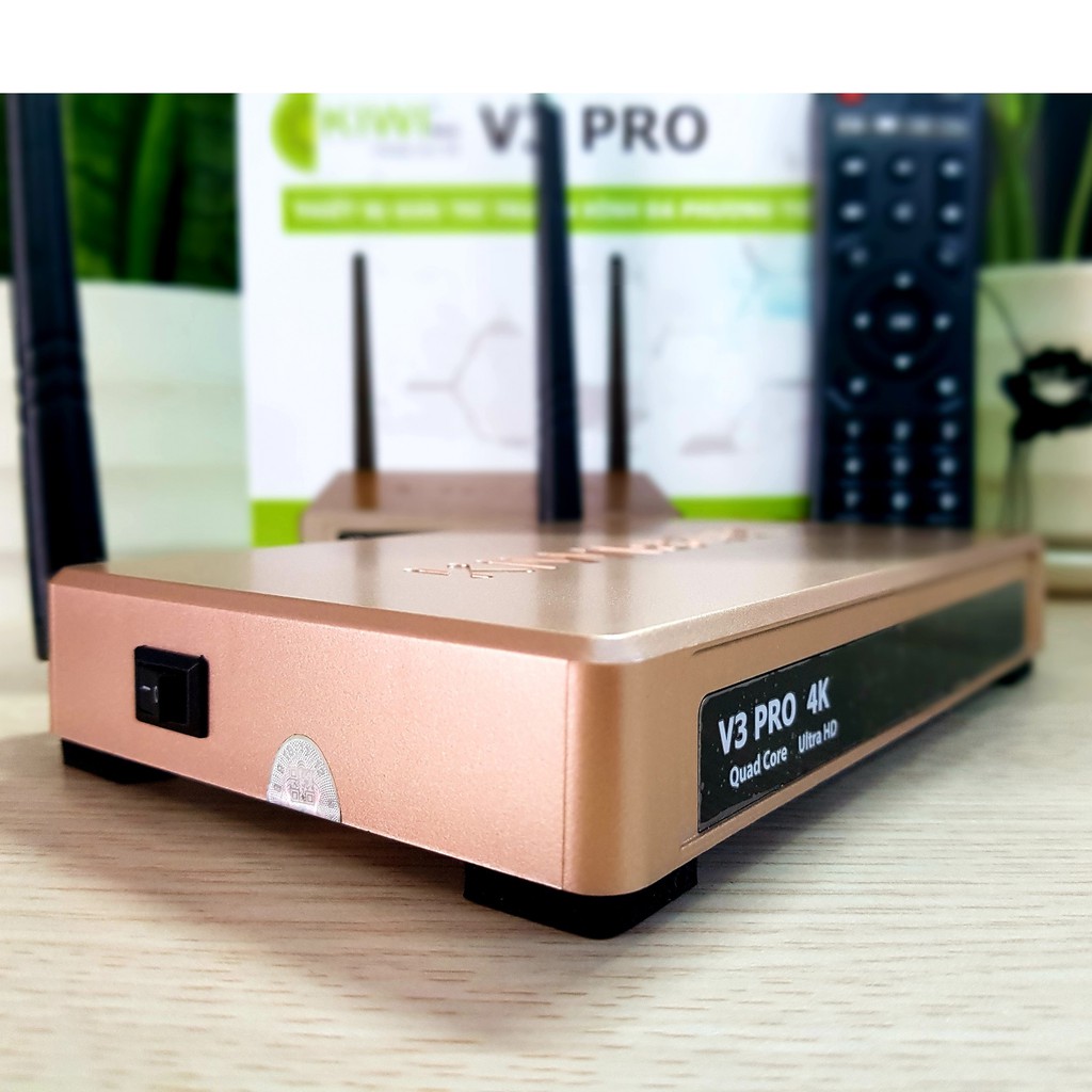 TV Box Android Kiwibox V3 Pro 2G/8G Xem Truyền Hình Miễn Phí | Chính Hãng Kiwi Box