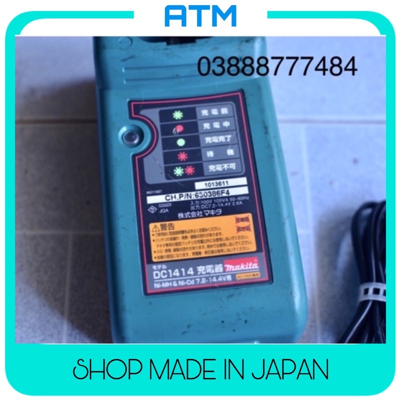 |Siêu khuyến mãi 12.12|, Sạc pin Ni-cd, mi-cd 14,4v, MAKITA DC-1414, sạc pin 7,2V, sạc pin 14,4V