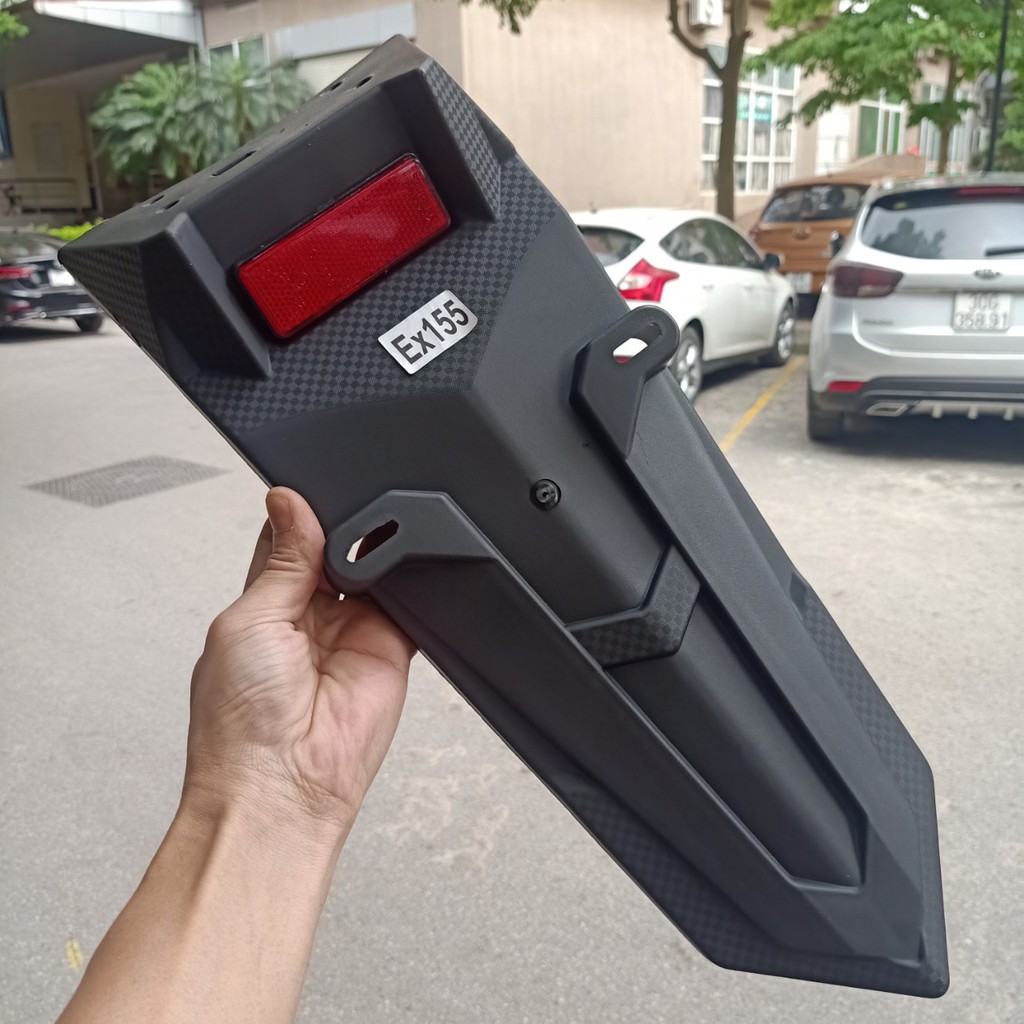 Dè chắn bùn fz lắp Exciter 135/150/155 thiết kế cải tiến chống cạ bánh