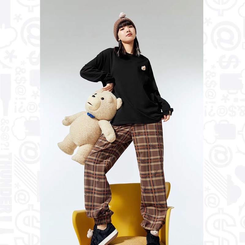 Quần sọc nâu Peacebird