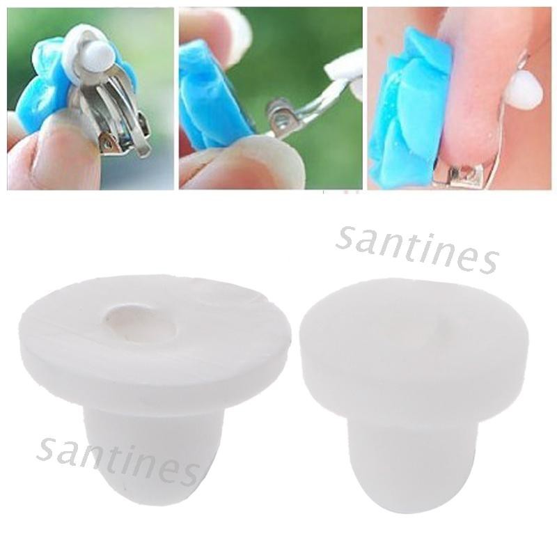 Bộ 100 Miếng Silicone Gắn Bông Tai