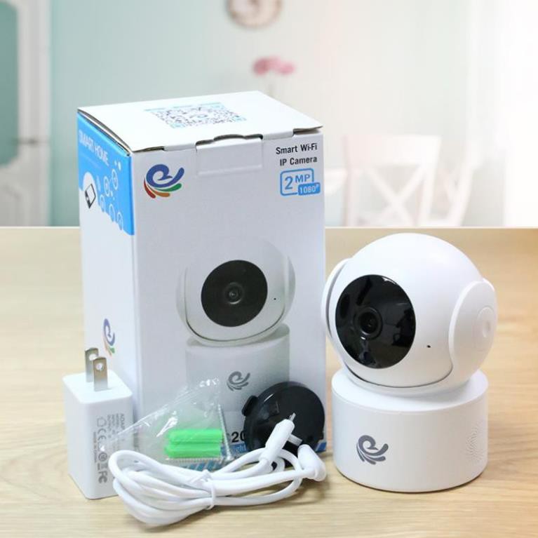 Camera Wifi  IP Quan Sát Trong Nhà CARECAM CC2021 - 2.0 (1080FullHD) Khả Năng Lưu Trữ Cao Có Màu