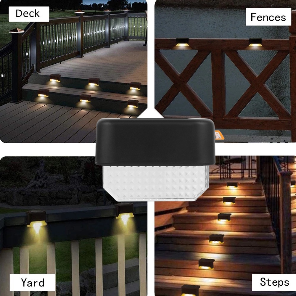 1 Đèn Năng Lượng Mặt Trời Chống Nước Gắn Tường Trang Trí Sân Vườn Ban Công