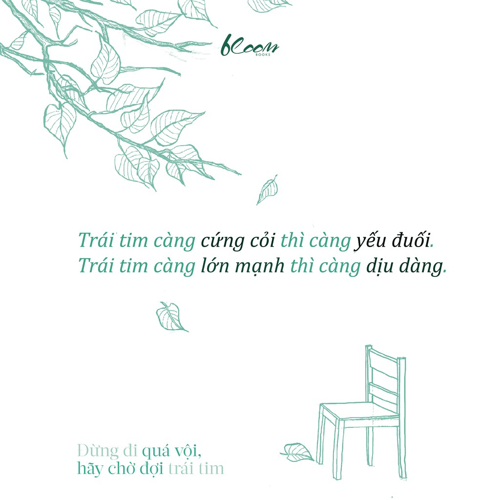 Sách - Đừng Đi Quá Vội, Hãy Chờ Đợi Trái Tim