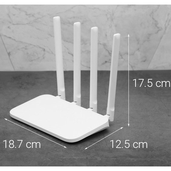 Bộ Phát Sóng Wifi Router Chuẩn N Xiaomi 4C Trắng - Bản quốc tế