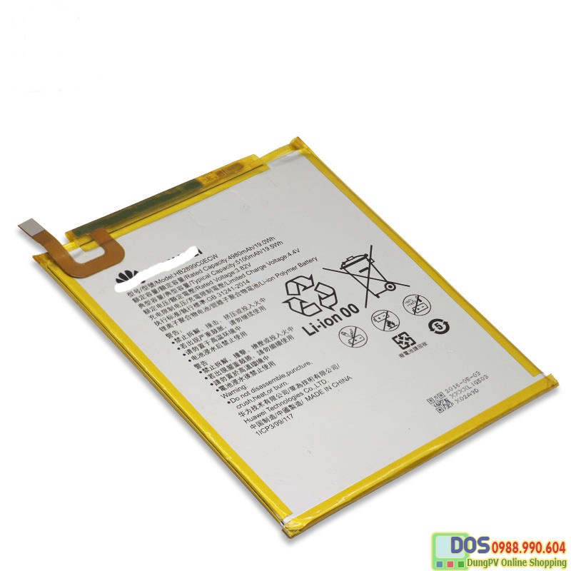 Pin huawei d-01j docomo 8.4 inch, thay pin mediapad m3 8.4 inch