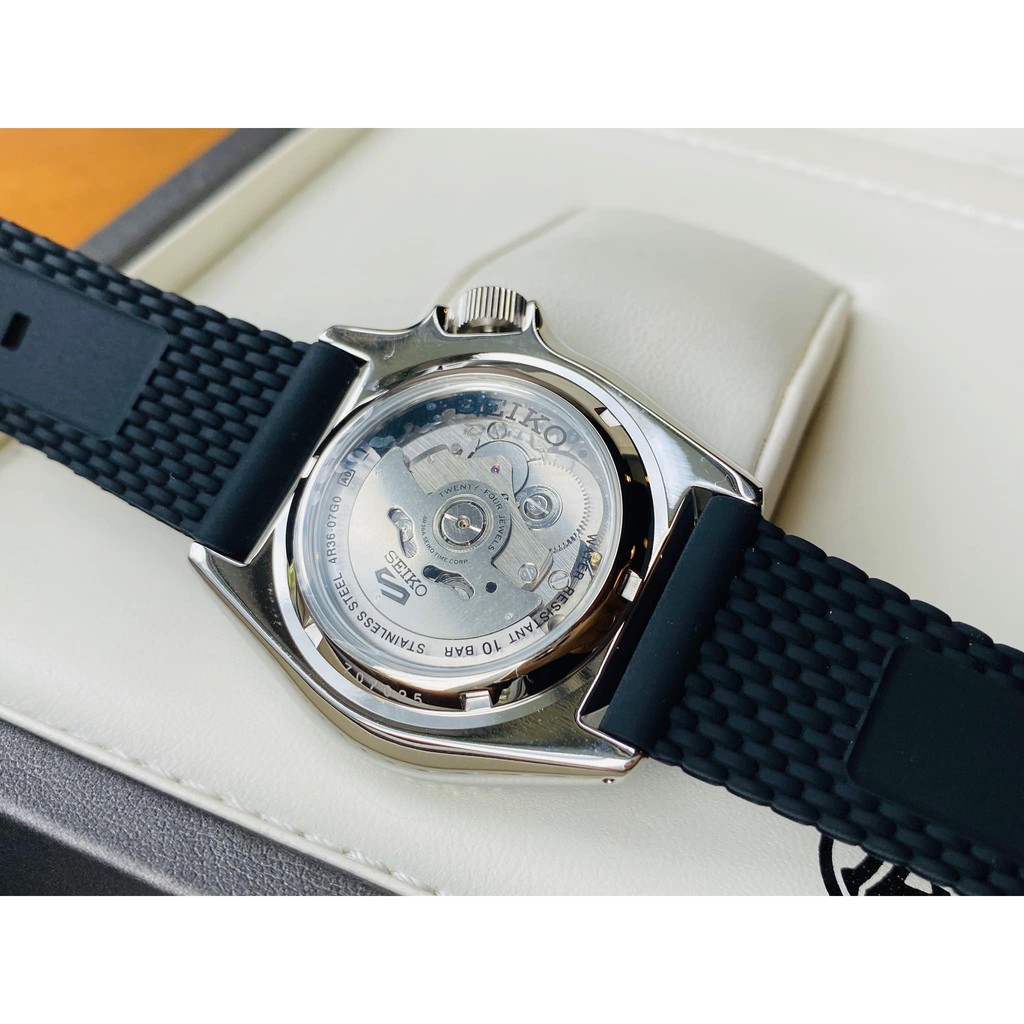 Đồng hồ NAM Seiko Automatic Black Beige SRPD73K2 - Bản diver cực hiếm