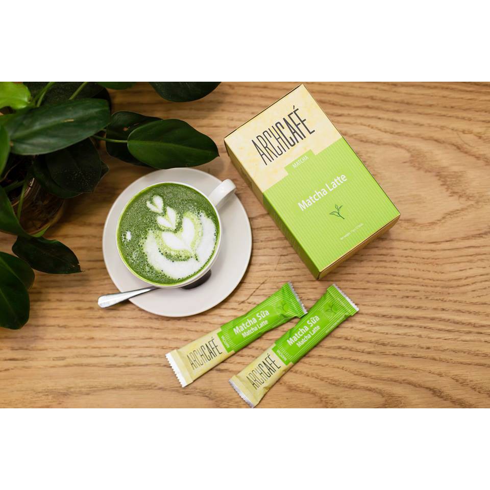Matcha Latte Archcafe - Matcha sữa Archcafe - Trà hòa tan 3 trong 1