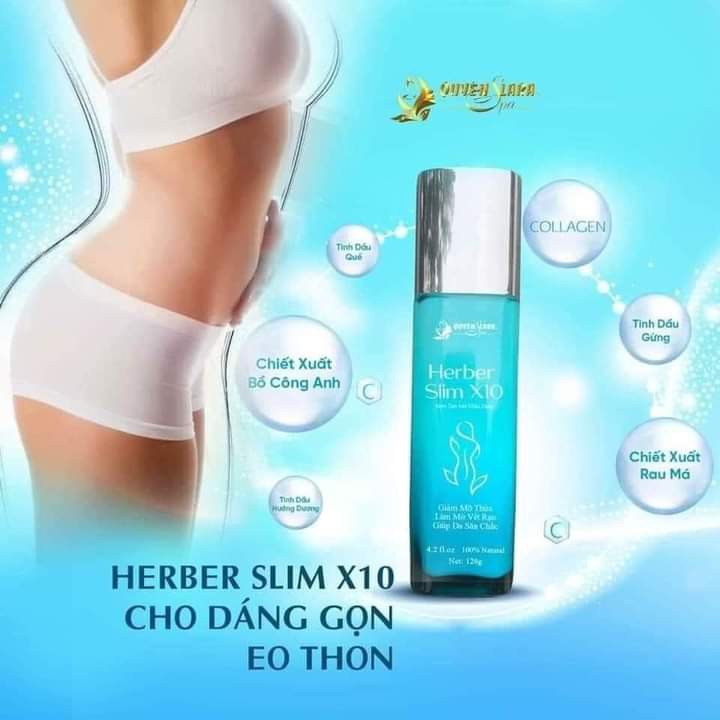 KEM TAN MỠ HERBER SLIM X10 QUYÊN LARA