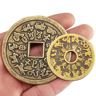 Đồng xu Thái Tuế, XU 12 con giáp, XU Áp Tuế bằng Đồng