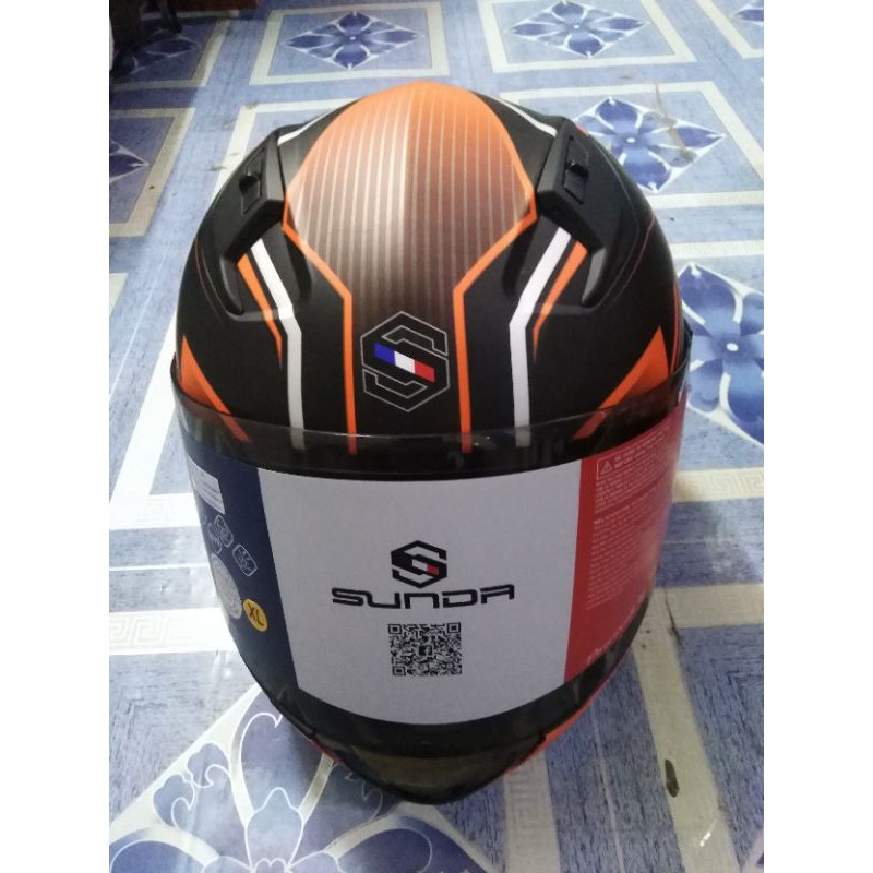 Mũ Bảo Hiểm SunDa. 821 tem