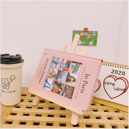 Giá đỡ khung ảnh , điện thoại , Ipad bằng gỗ 🍁 Loại 2🍁 Mẫu 2 gỗ sần, rất đẹp và xinh xắn, cứng cáp