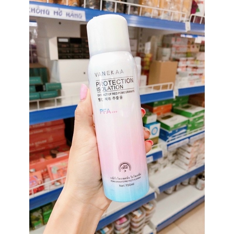 Xịt Chống Nắng Nâng Tone Make Up Maycreat Nội Địa Trung