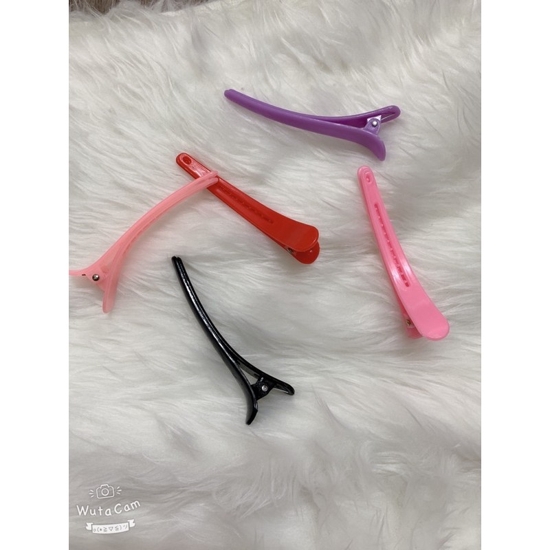 kẹp tóc mỏ vịt nhiều màu