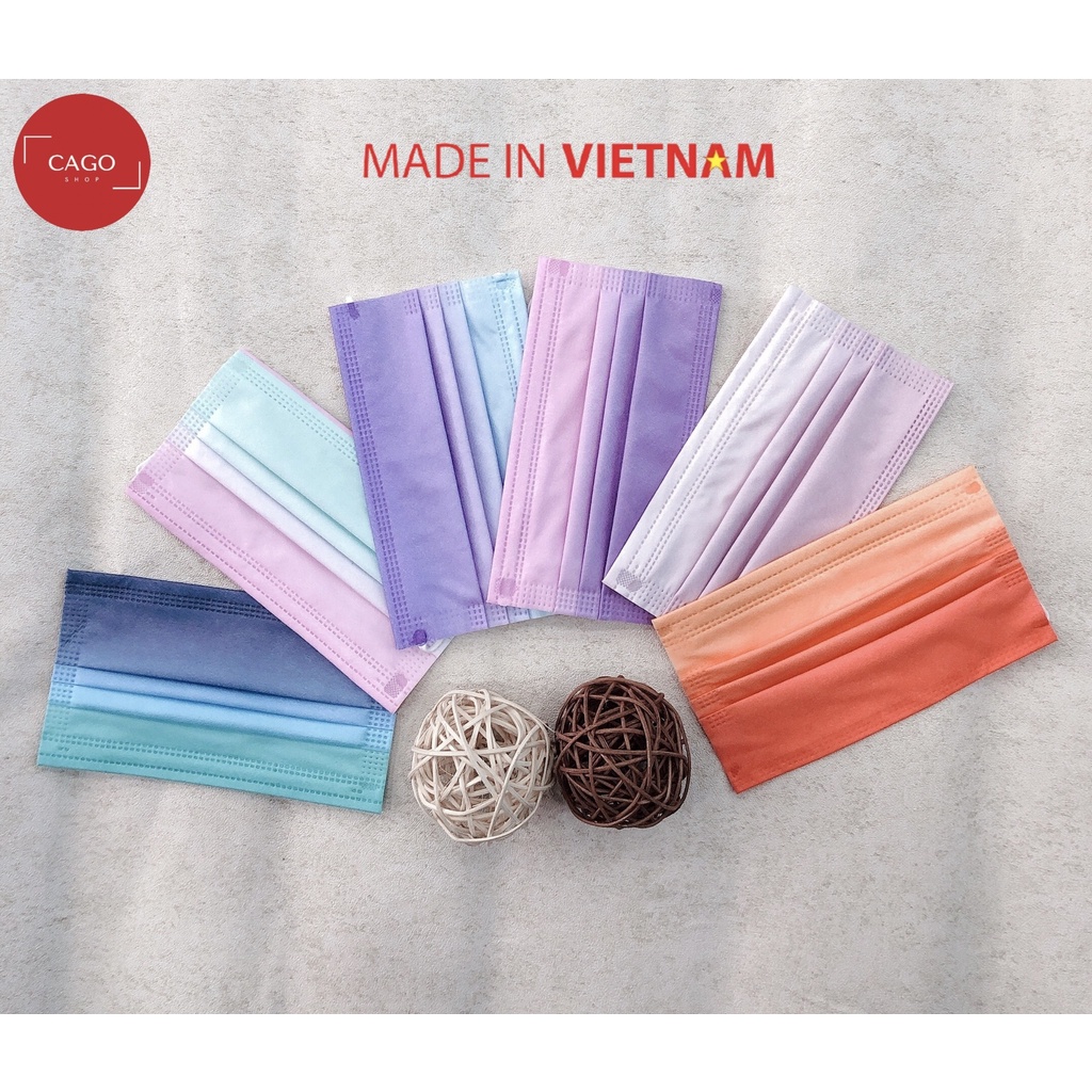 Hộp 50 kt Pastel giấy kháng khuẩn Rực Sáng