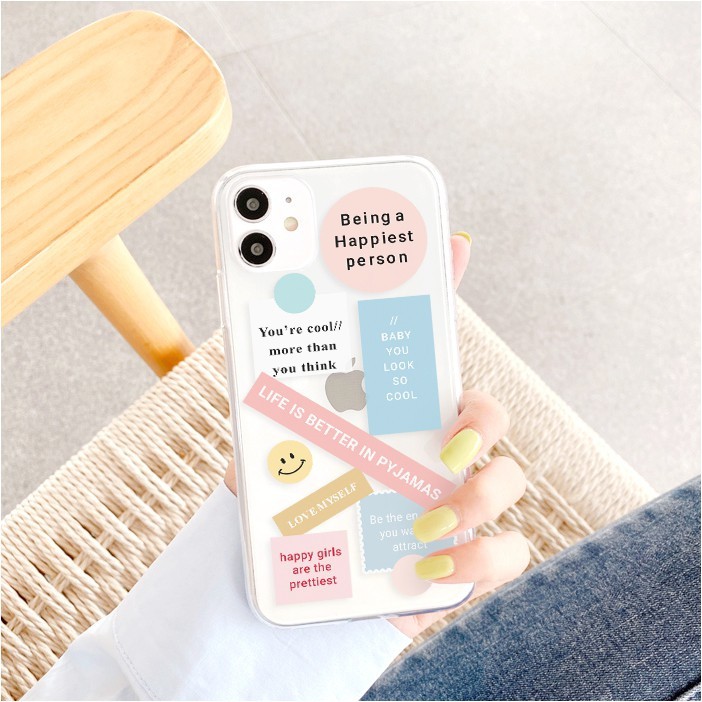 Ốp lưng IP chống ố, trong suốt Better Life 6/6s/6plus/6splus/7/7plus/8/8plus/X/Xs/XsMax/11/11promax/12/12pro/12proma
