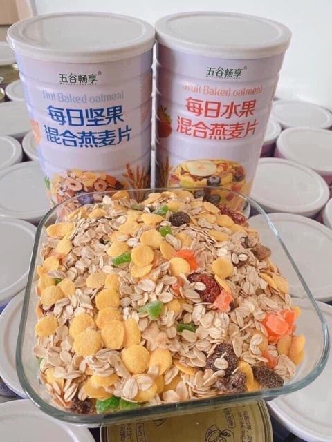 Sẵn hàng- TÚI 500G NGŨ CỐC HOA QUẢ,  SỮA CHUA GIẢM CÂN ĂN KIÊNG