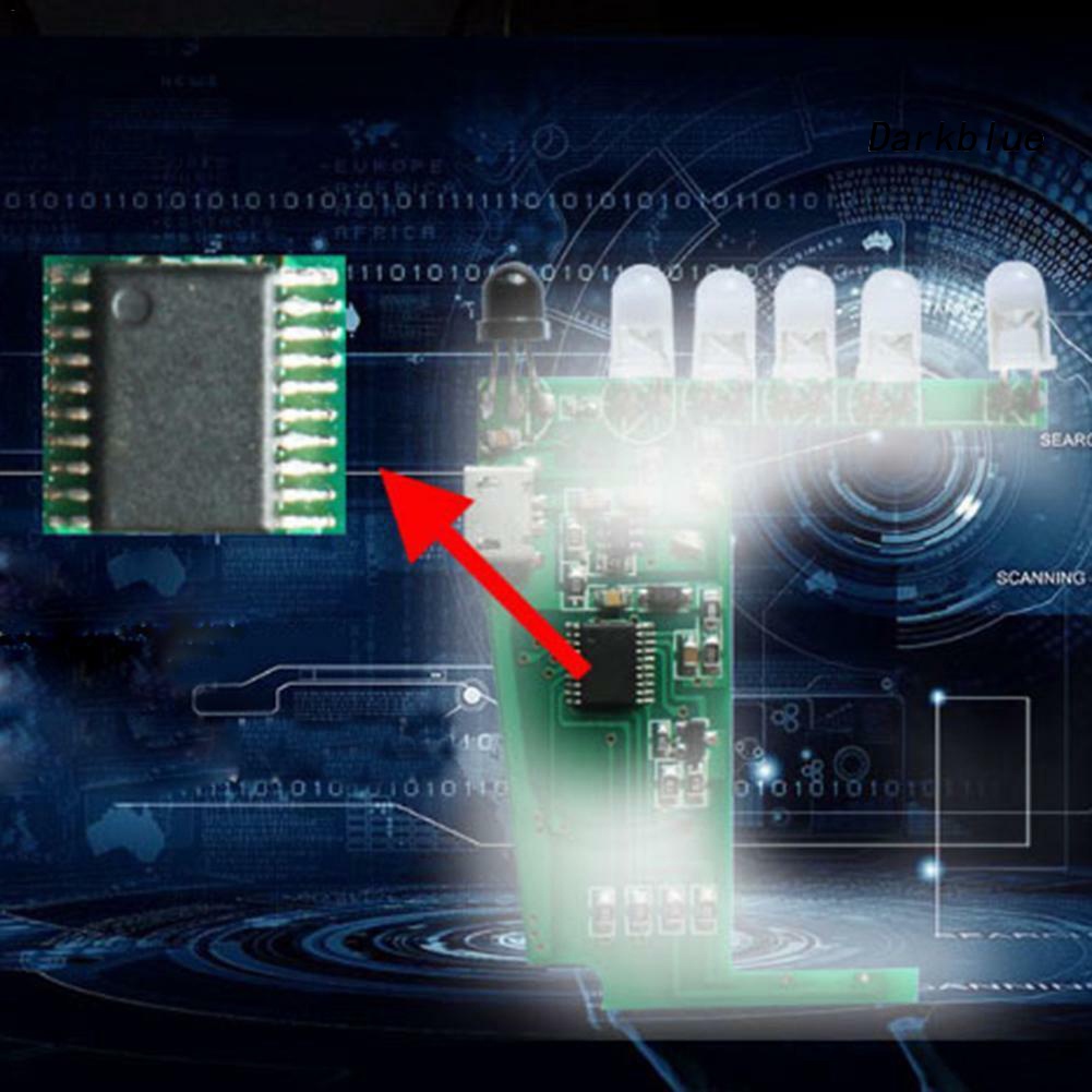 Đèn LED Kẹp Mũ Lưỡi Trai Có Thể Sạc Lại Bằng Cổng USB Cho Câu Cá / Leo Núi