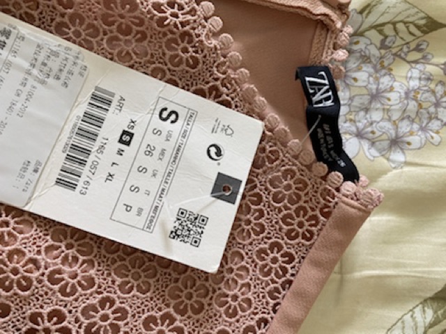 Váy zara auth new tag sz S