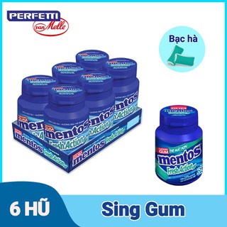 Kẹo cao su Mentos - Happydent White hủ 56gr