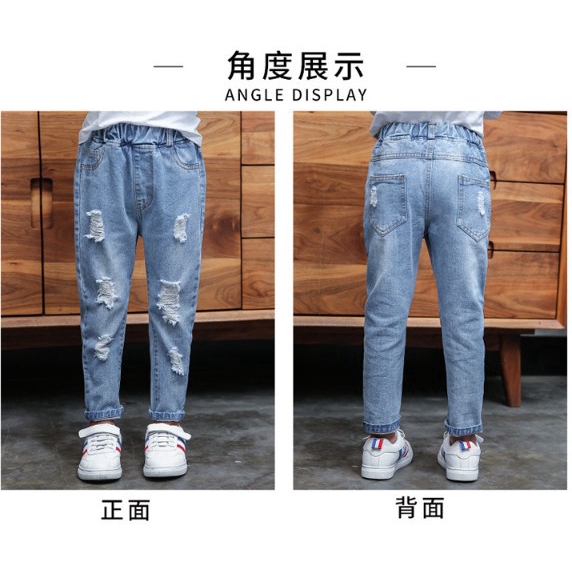 Quần Jeans Kiểu Dễ Thương Dành Cho Bé Gái