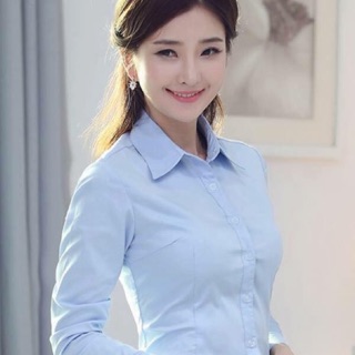 Áo sơ mi cổ Đức ly trước