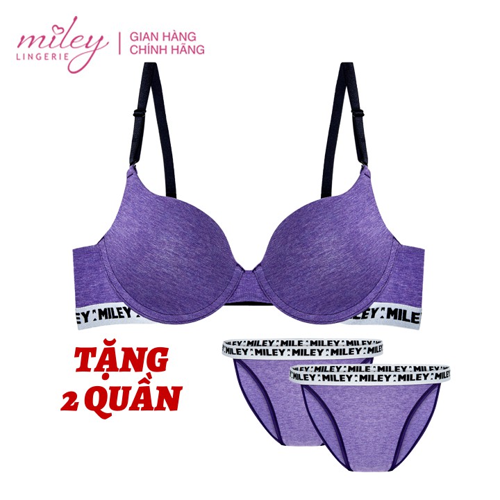 [MUA 2 GIẢM THÊM 5%]Bộ Đồ Lót Melange High-cut Sporty Chic Miley Lingerie BRC -FCB01 | BigBuy360 - bigbuy360.vn