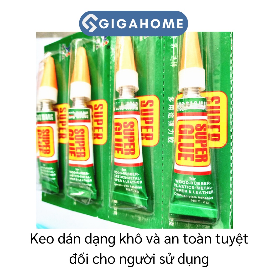 Keo Dán Giày Dép, Đồ Gỗ, Nhựa Siêu Dính GIGAHOME Đa Năng 5837