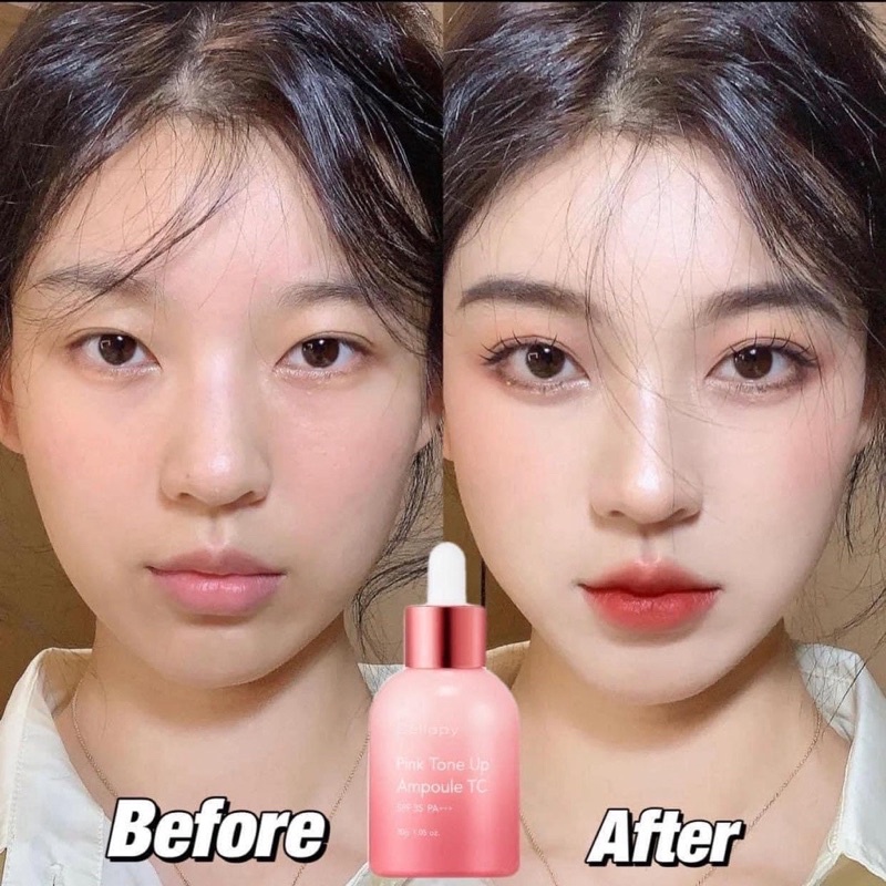 Tinh chất Cellapy Pink Tone Up Ampoule TC dưỡng trắng nâng tone lọ 30g - CO089