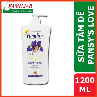 Familiar -  Sữa tắm tinh chất sữa dê Familiar hương Pansy's Love  - Store Hàng Việt Mỹ Phẩm Gia Đình