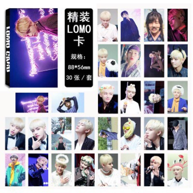 (9 mẫu) Lomo V BTS 30 tấm | BigBuy360 - bigbuy360.vn