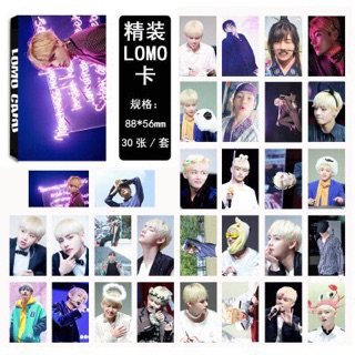 (9 mẫu) Lomo V BTS 30 tấm