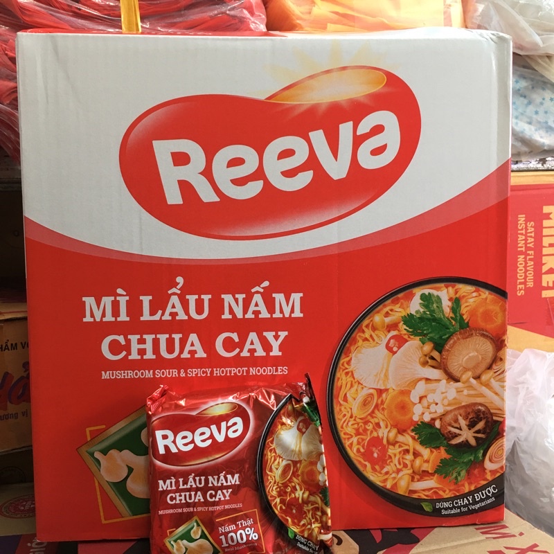 Mì lẩu nấm chua cay thùng 30 gói