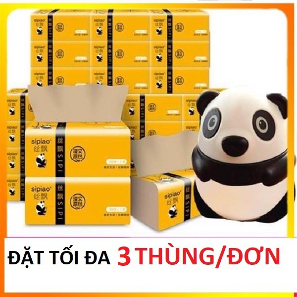 THÙNG 30 GÓI GIẤY ĂN GẤU TRÚC SIPIAO