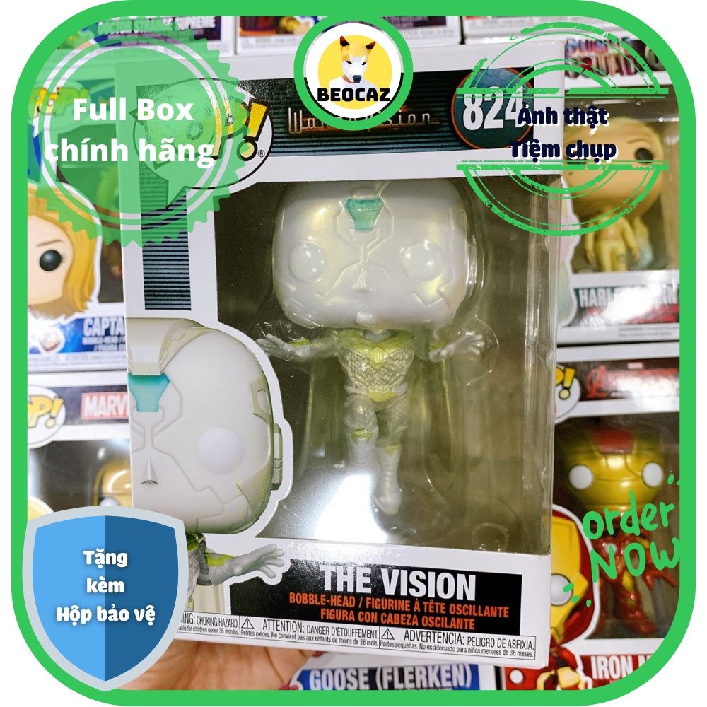 Funko Pop Marvel Chính Hãng Biệt đội siêu anh hùng Groot Loki Doctor Strange Wanda siêu nhân tiệm đồ  chơi Beocaz