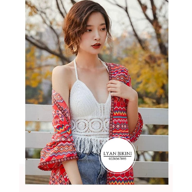 Áo bra len móc hàng Quảng Châu, bikini đi biển | BigBuy360 - bigbuy360.vn