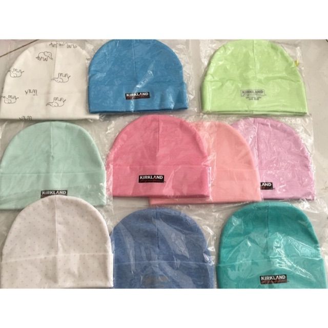 Nón Bo Cotton Co Giãn Cho Bé Sơ Sinh