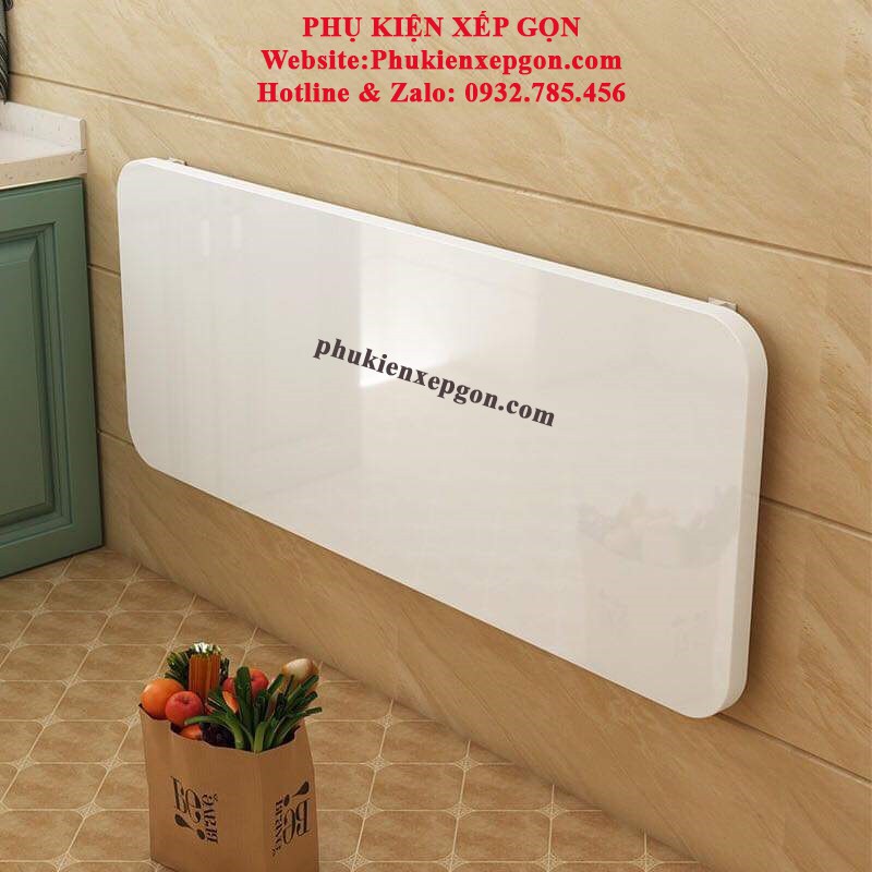 BÀN GẬP THÔNG MINH 40X80 TRẮNG SÁNG GIÁ GỐC TẠI XƯỞNG .